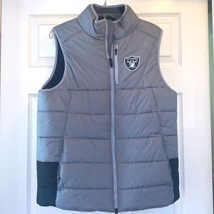 Raiders Nike puffer vest